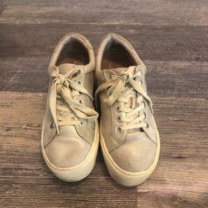 J/Slides Platform Sneakers metallic size 7